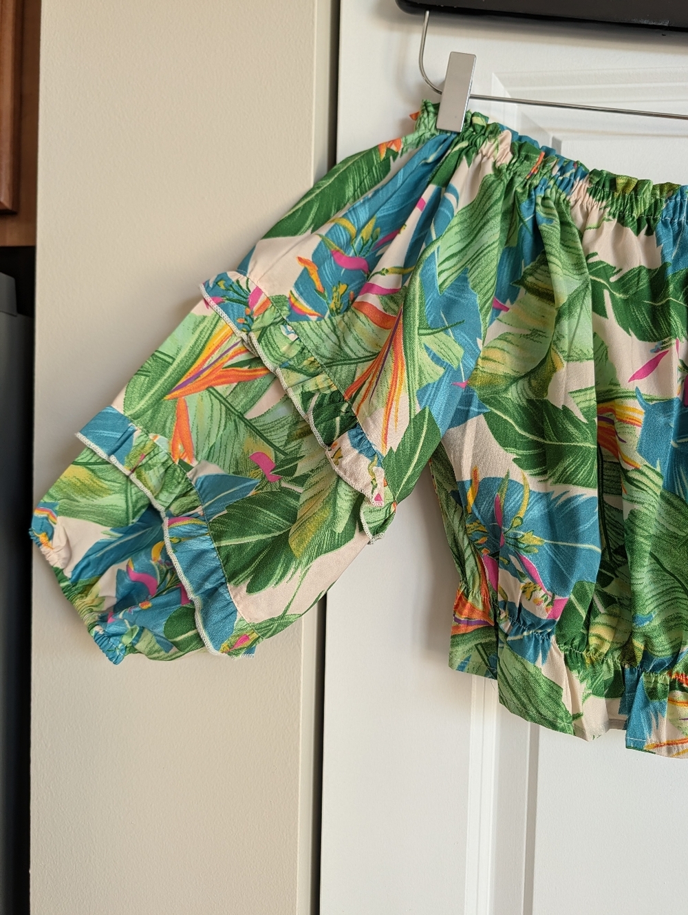 Rachel Zoe Tropical Palm Print Set - Picture 4 of 6